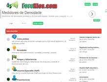 Tablet Screenshot of forokios.com